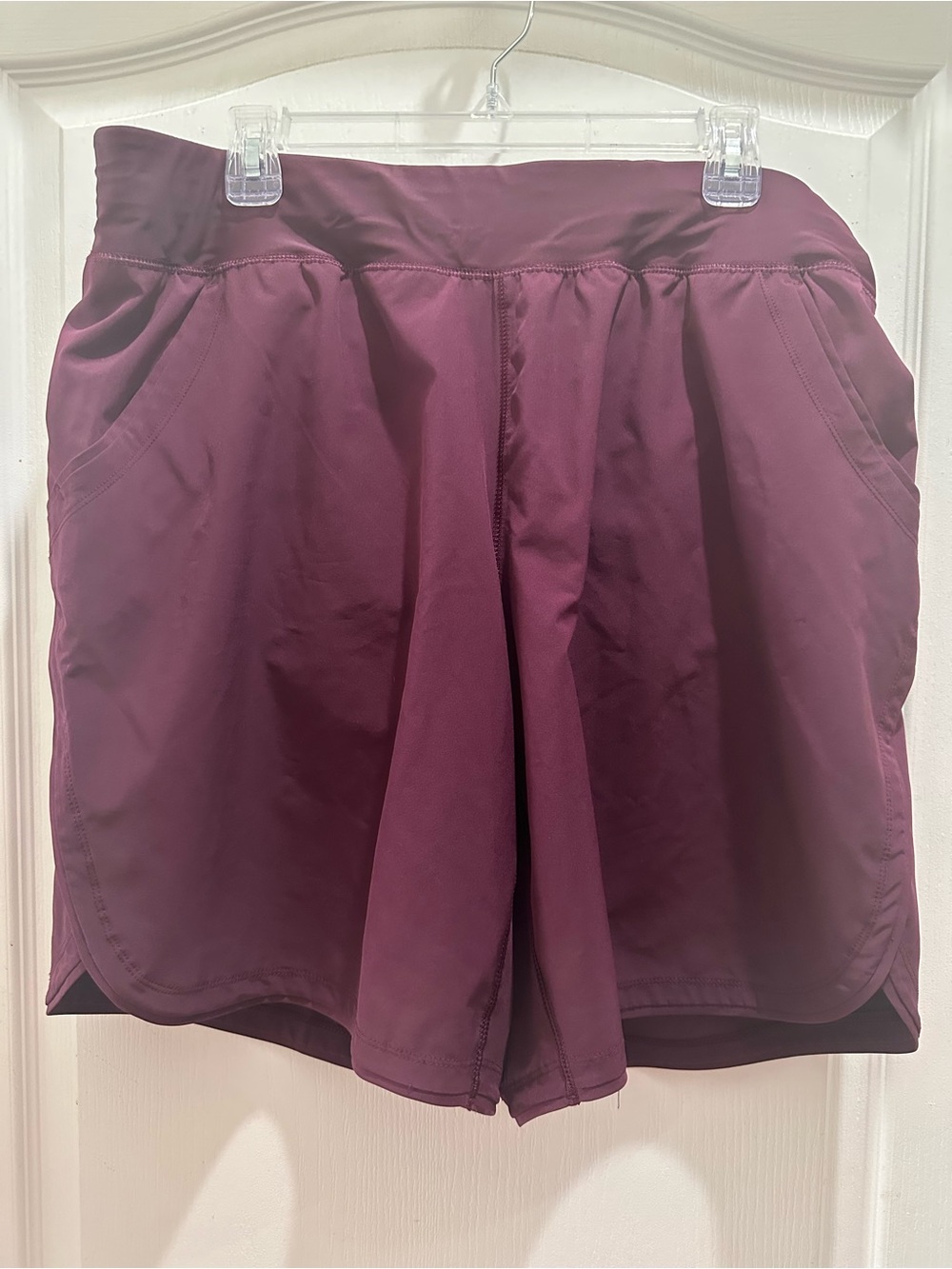 Lands' End Plum Swim Shorts